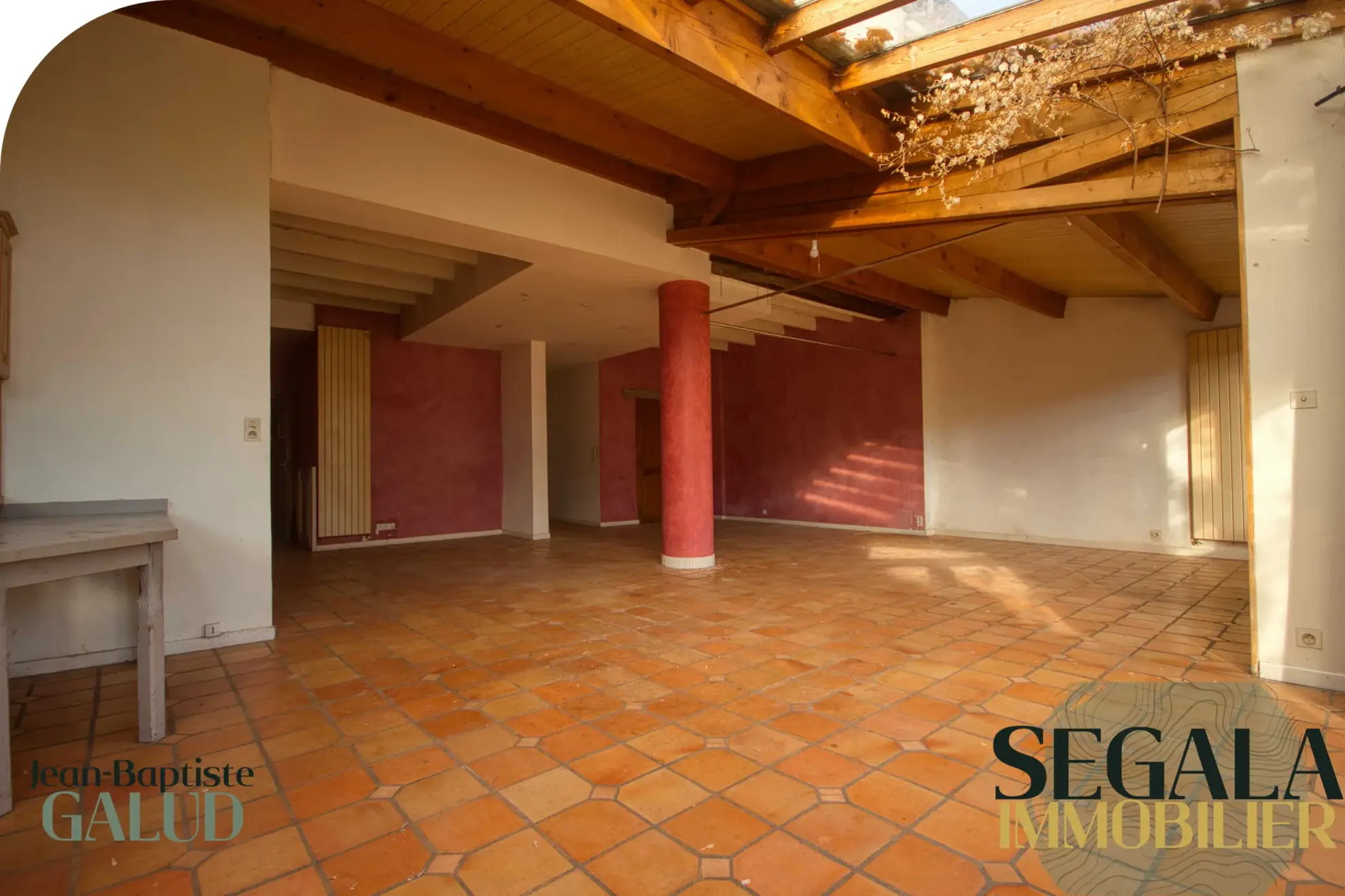 Maison bourgeoise avec local commercial et jardin à Blaye-les-Mines 