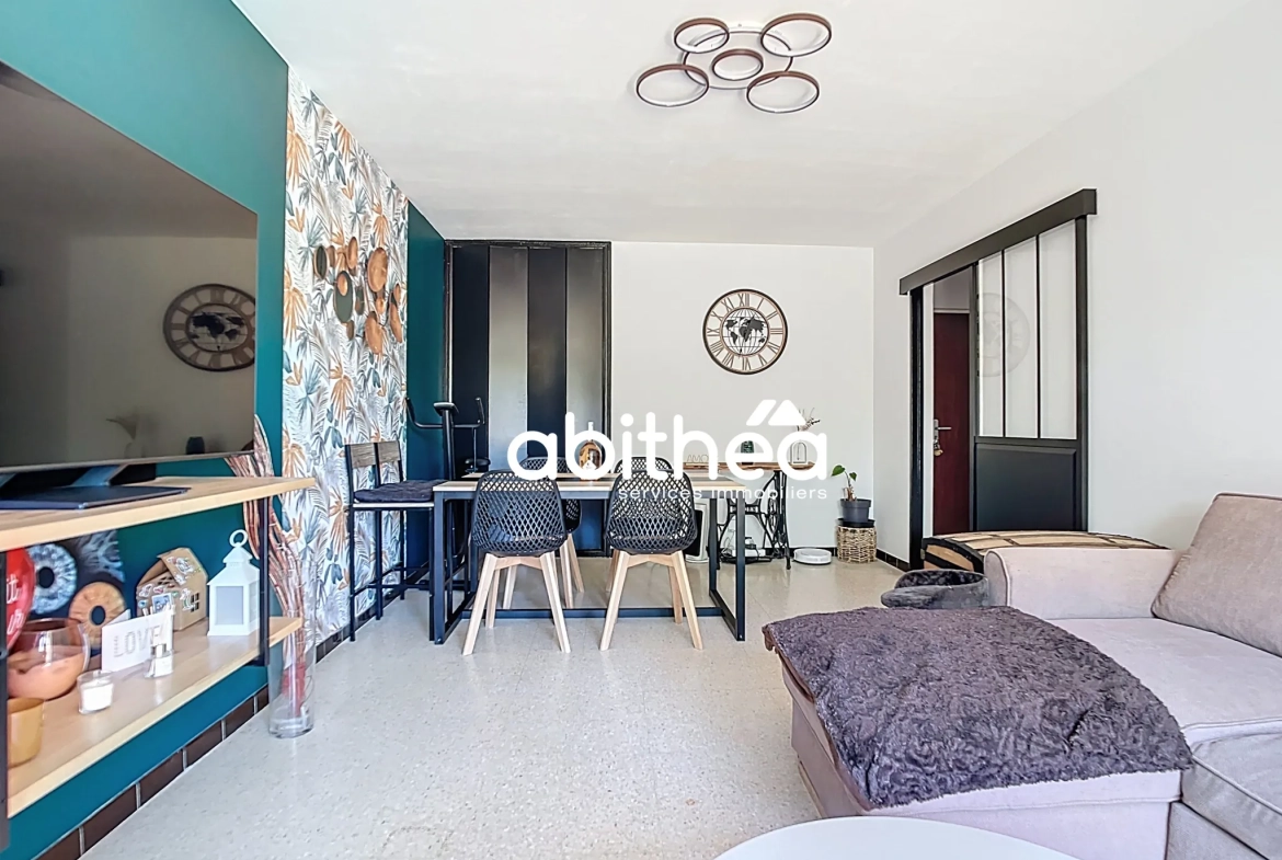 Appartement T2 rénové à Montpellier avec balcon, parking et cave 