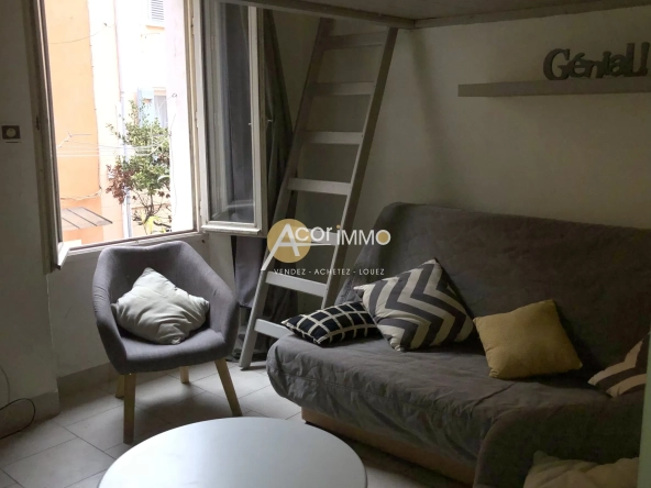 Studio meublé de 20 m² à Sanary-sur-Mer, idéal pied à terre
