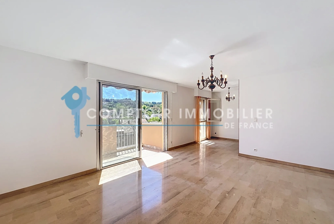 Bel appartement T3 avec vue à Apt – garage, balcon et résidence calme 