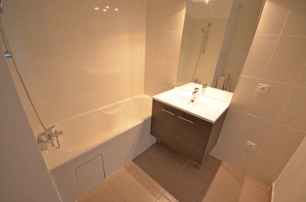 Appartement 2 pièces à Villeurbanne avec terrasse et parking 