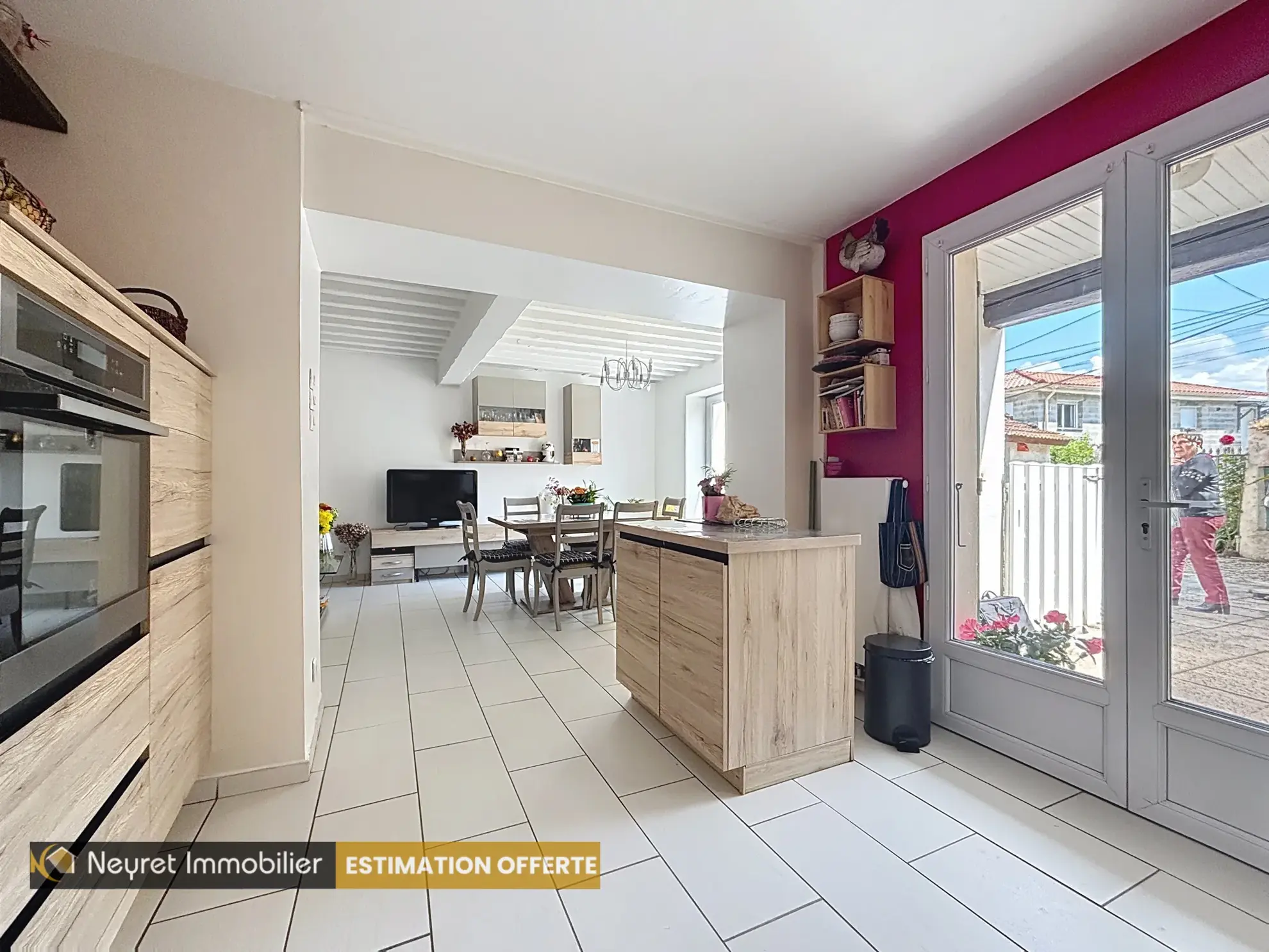 Maison de village avec jardin et terrasse à Givors Bans 