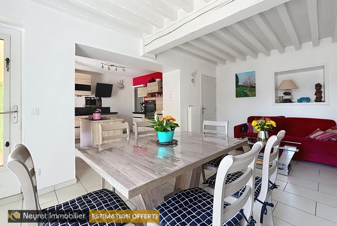 Maison de village avec jardin et terrasse à Givors Bans 
