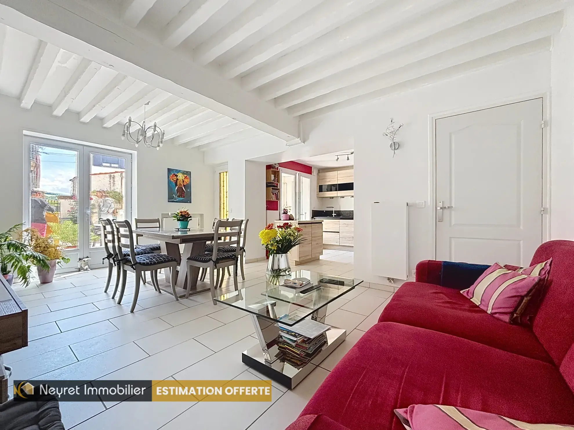 Maison de village avec jardin et terrasse à Givors Bans 