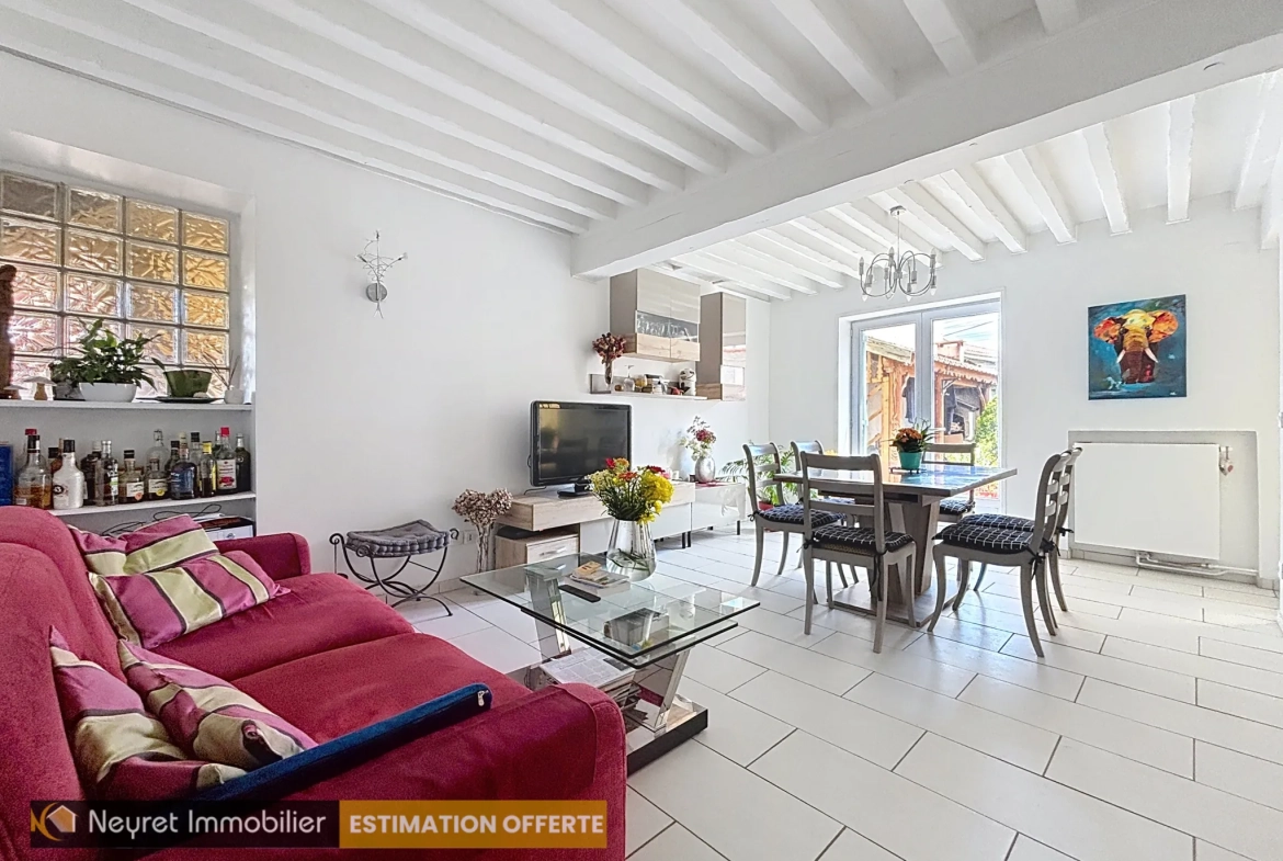 Maison de village avec jardin et terrasse à Givors Bans 