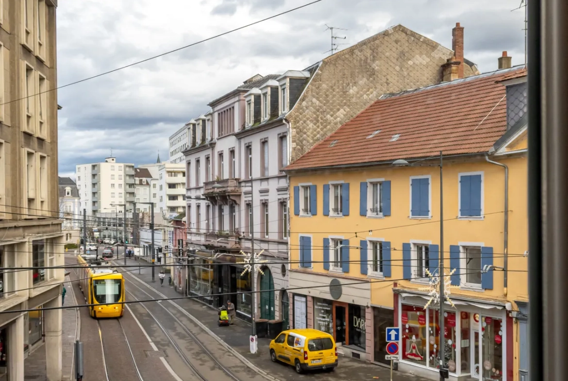 Loft de 160 m² en centre-ville à Mulhouse avec terrasse et vues panoramiques 