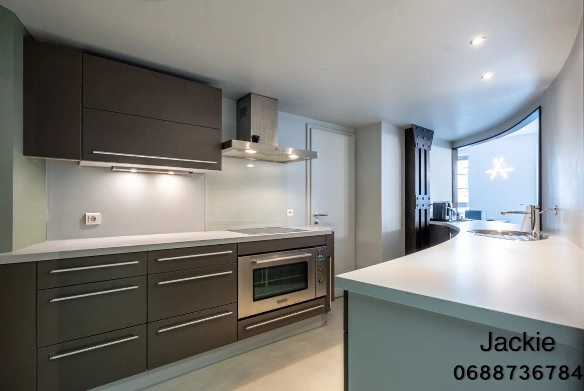 Loft de 160 m² en centre-ville à Mulhouse avec terrasse et vues panoramiques 