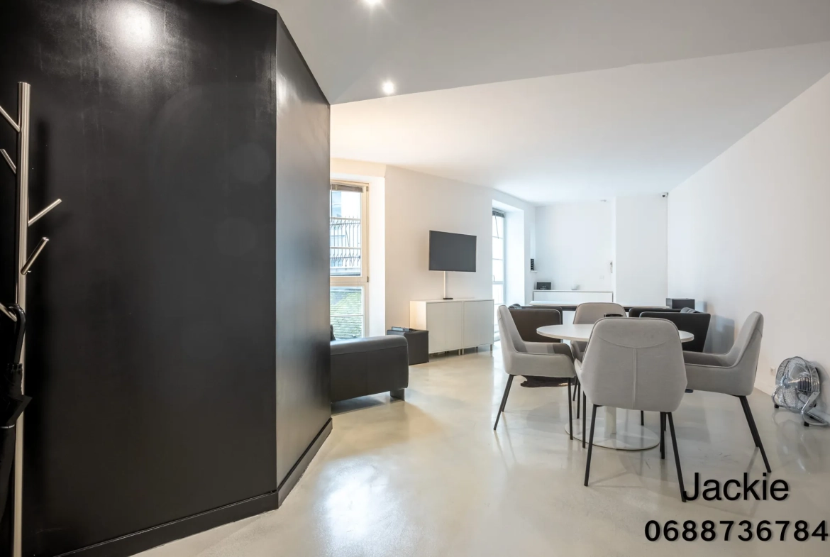 Loft de 160 m² en centre-ville à Mulhouse avec terrasse et vues panoramiques 