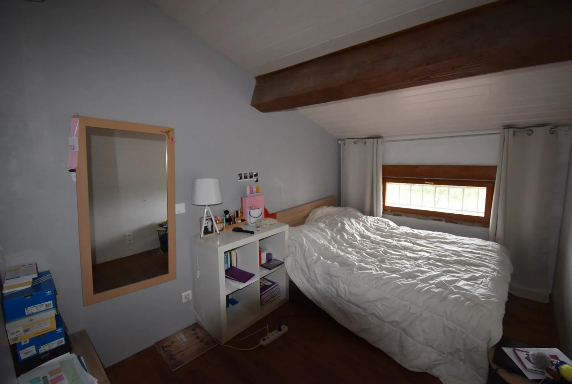 Charmante Maison de Village à Mazères - 113 m² avec Jardin et Garage 