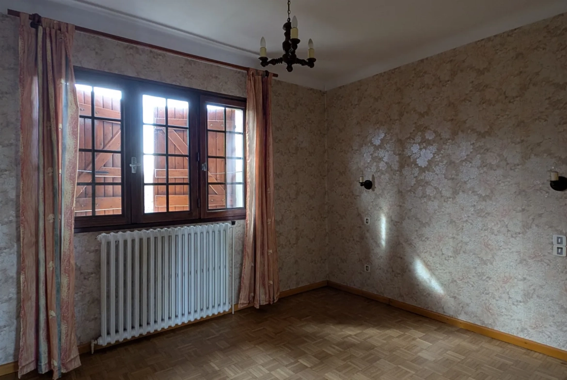Maison T4 avec grand sous-sol et jardin clos à Villematier 