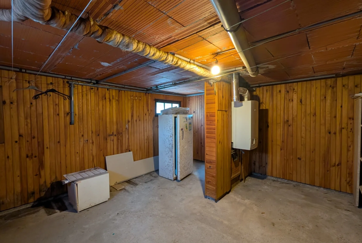 Maison T4 avec grand sous-sol et jardin clos à Villematier 