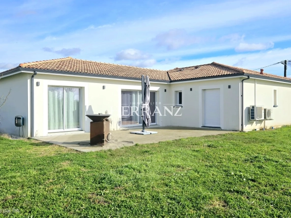 Belle maison contemporaine de 125 m² à Sainte-Magne-de-Castillon avec terrain clos