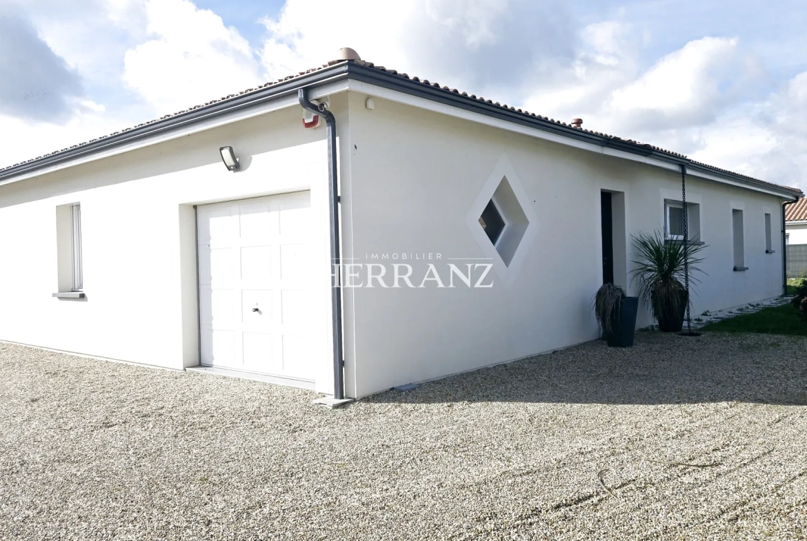 Belle maison contemporaine de 125 m² à Sainte-Magne-de-Castillon avec terrain clos 