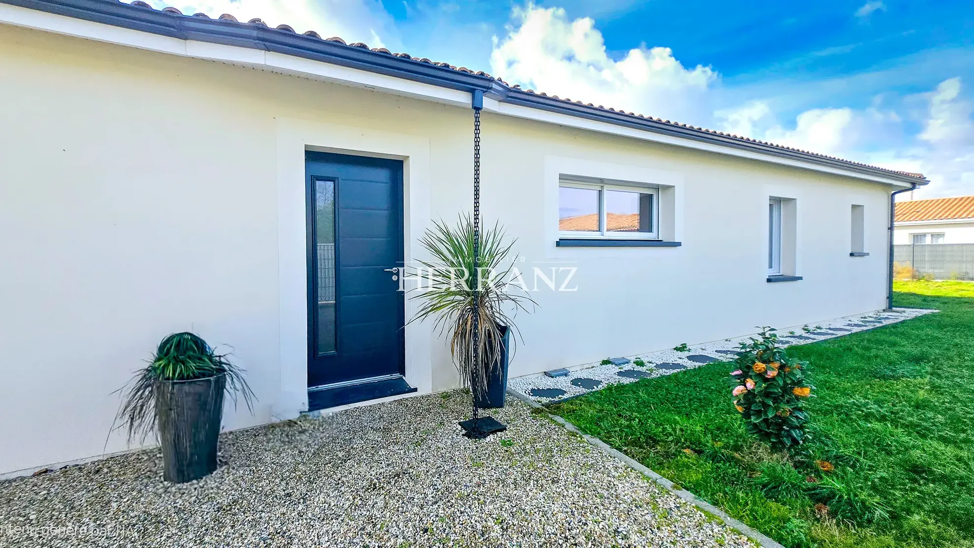 Belle maison contemporaine de 125 m² à Sainte-Magne-de-Castillon avec terrain clos 