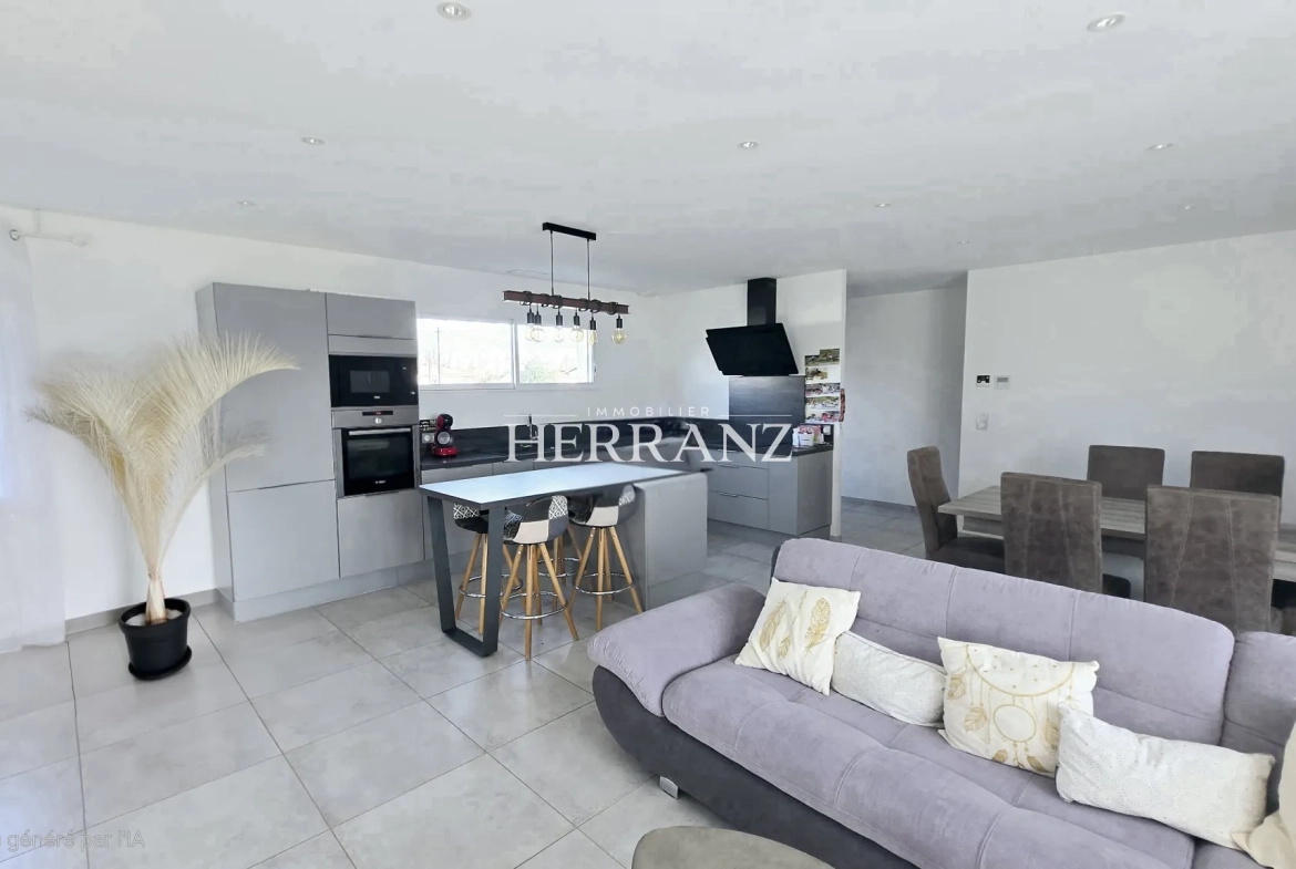 Belle maison contemporaine de 125 m² à Sainte-Magne-de-Castillon avec terrain clos 