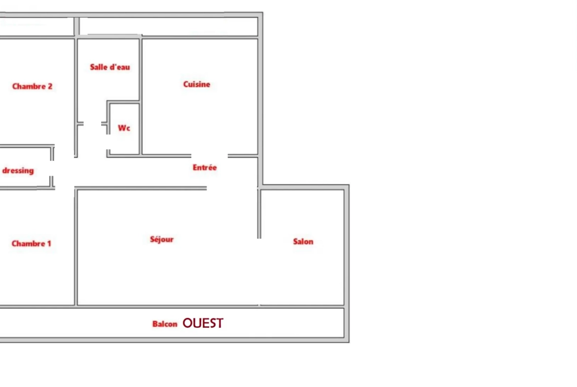 Appartement T3/T4 de 71,31 m² avec Balcon, Cave et Parking à Sainte-Foy-lès-Lyon 