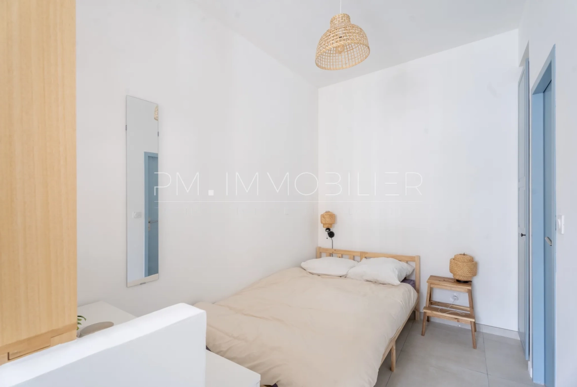 Appartement rénové de 35 m² dans le quartier du Palais de Justice à Marseille 