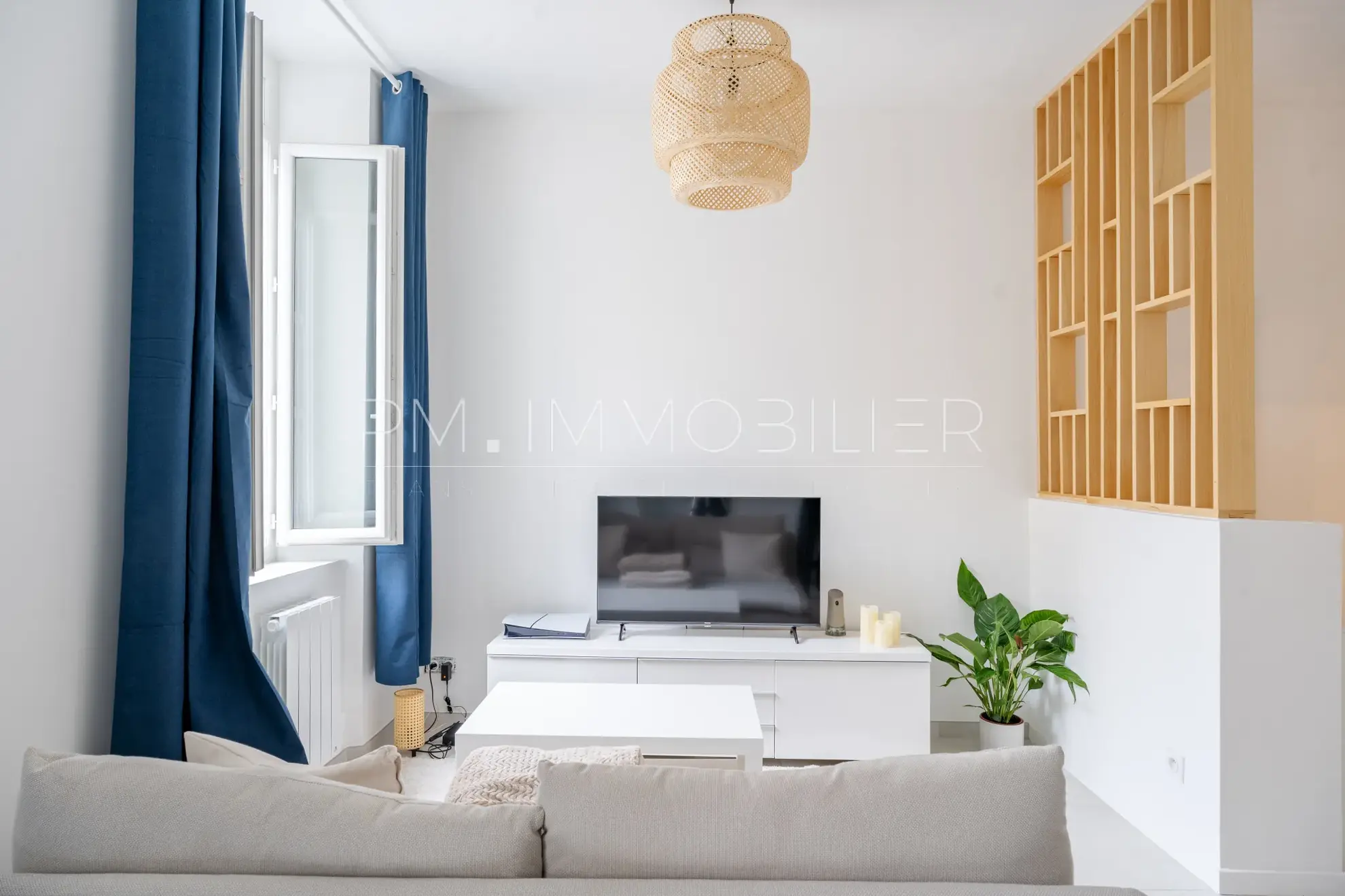 Appartement rénové de 35 m² dans le quartier du Palais de Justice à Marseille 