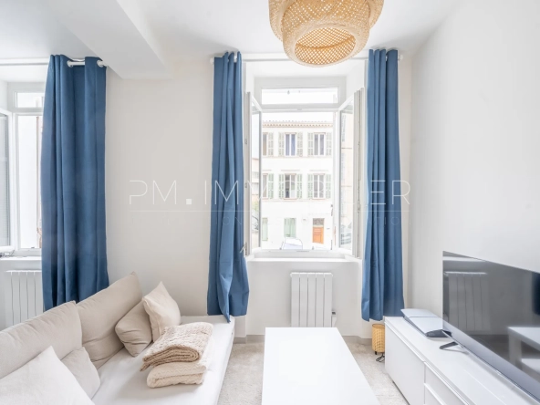 Appartement rénové de 35 m² dans le quartier du Palais de Justice à Marseille