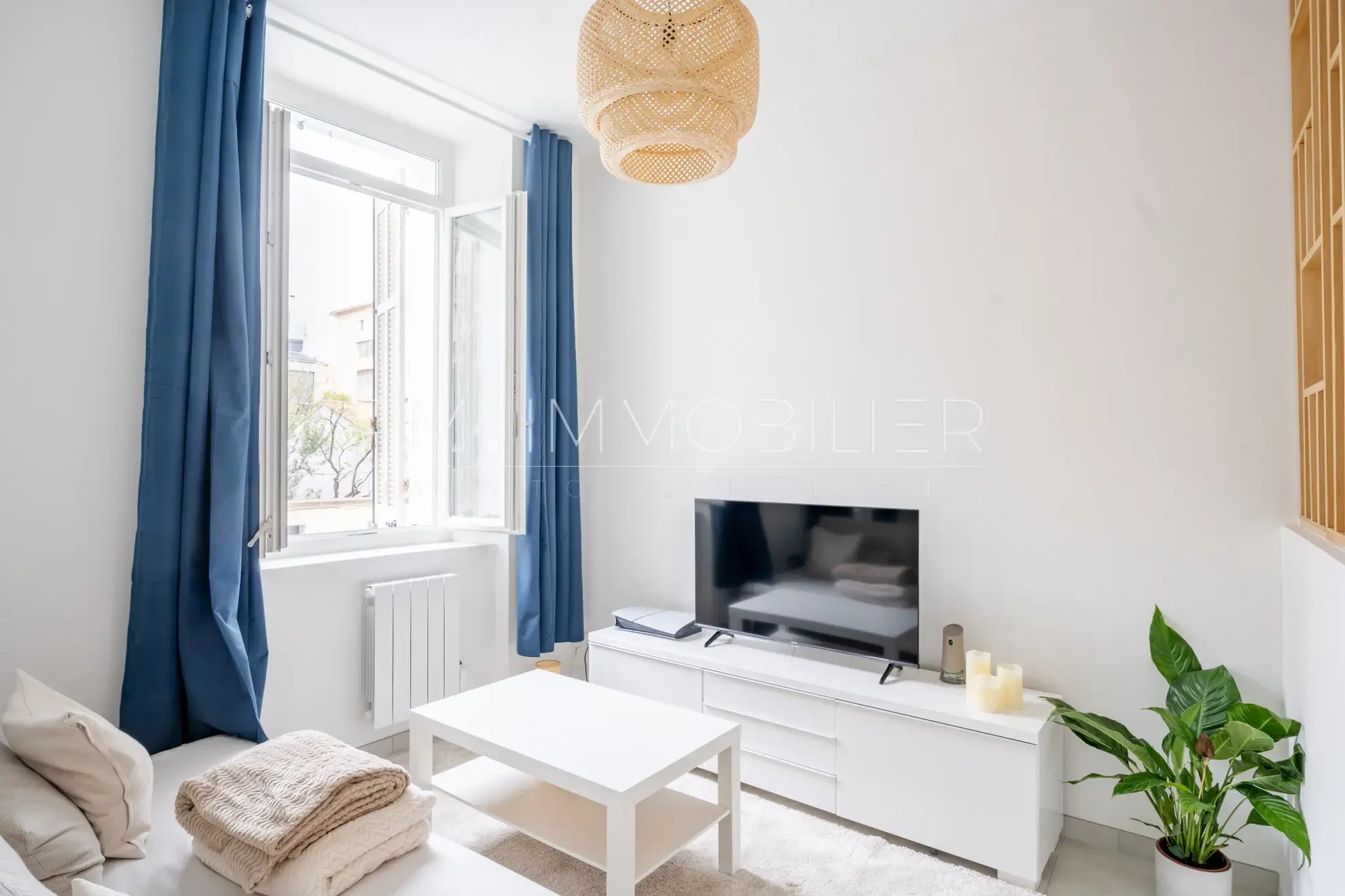 Appartement rénové de 35 m² dans le quartier du Palais de Justice à Marseille 