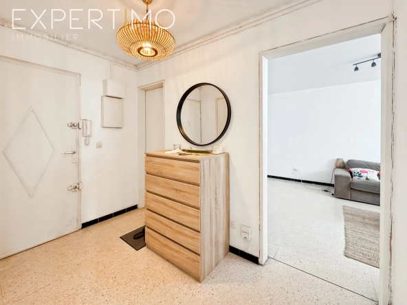 Appartement T2 à Montpellier de 47,5 m² avec loggia, parking et cave 