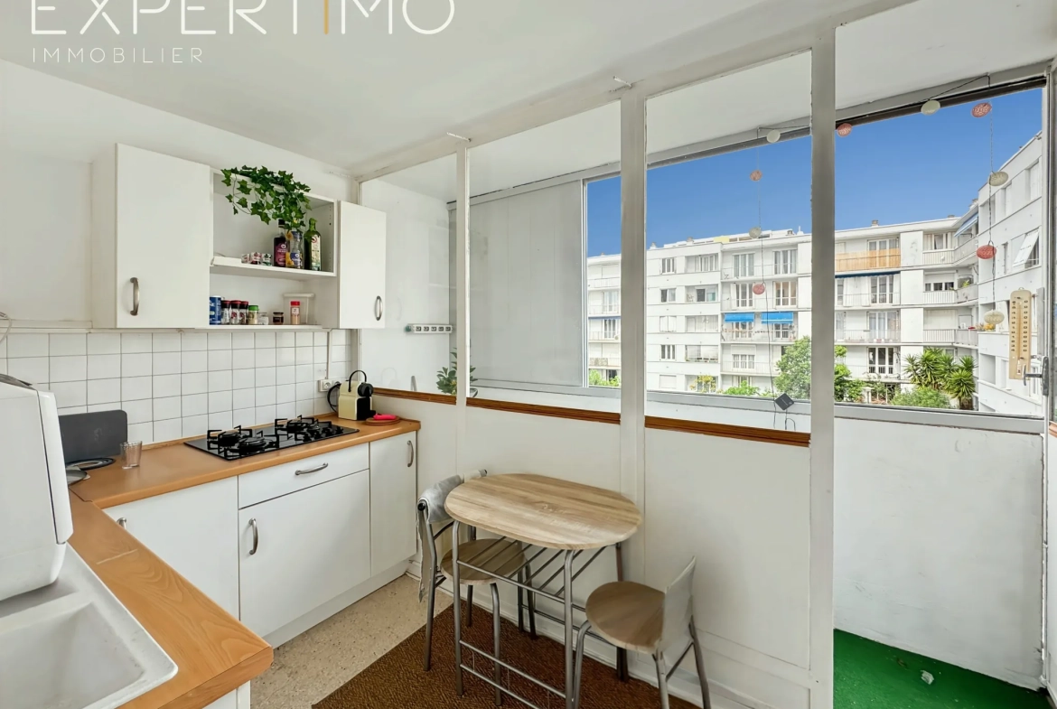 Appartement T2 à Montpellier de 47,5 m² avec loggia, parking et cave 