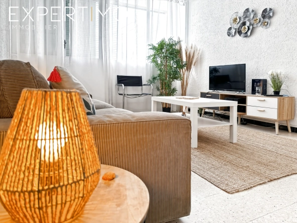 Appartement T2 à Montpellier de 47,5 m² avec loggia, parking et cave 