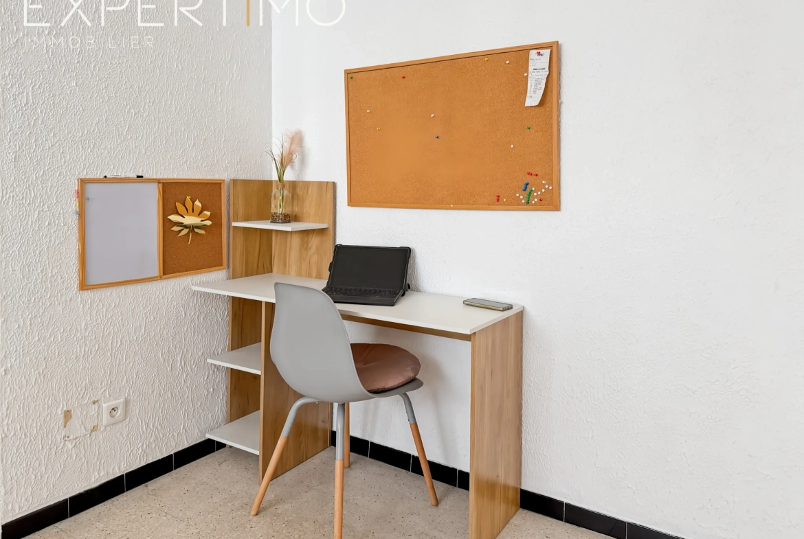 Appartement T2 à Montpellier de 47,5 m² avec loggia, parking et cave 