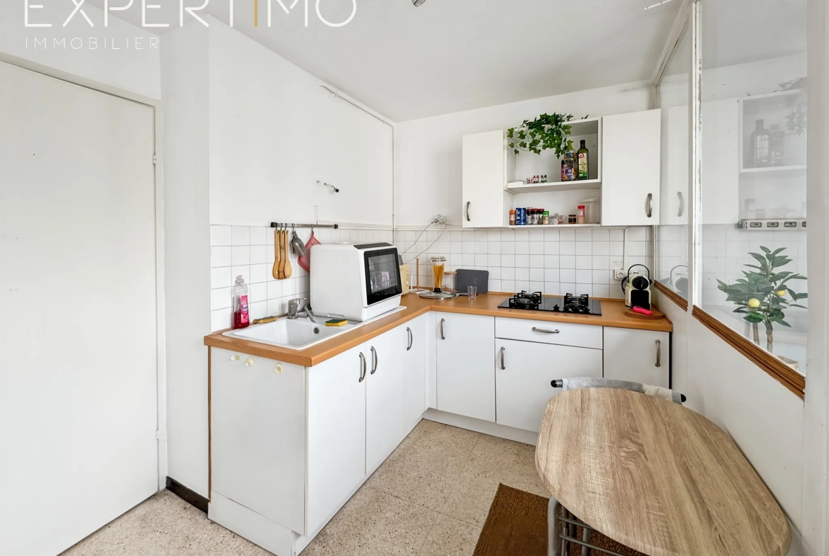 Appartement T2 à Montpellier de 47,5 m² avec loggia, parking et cave 
