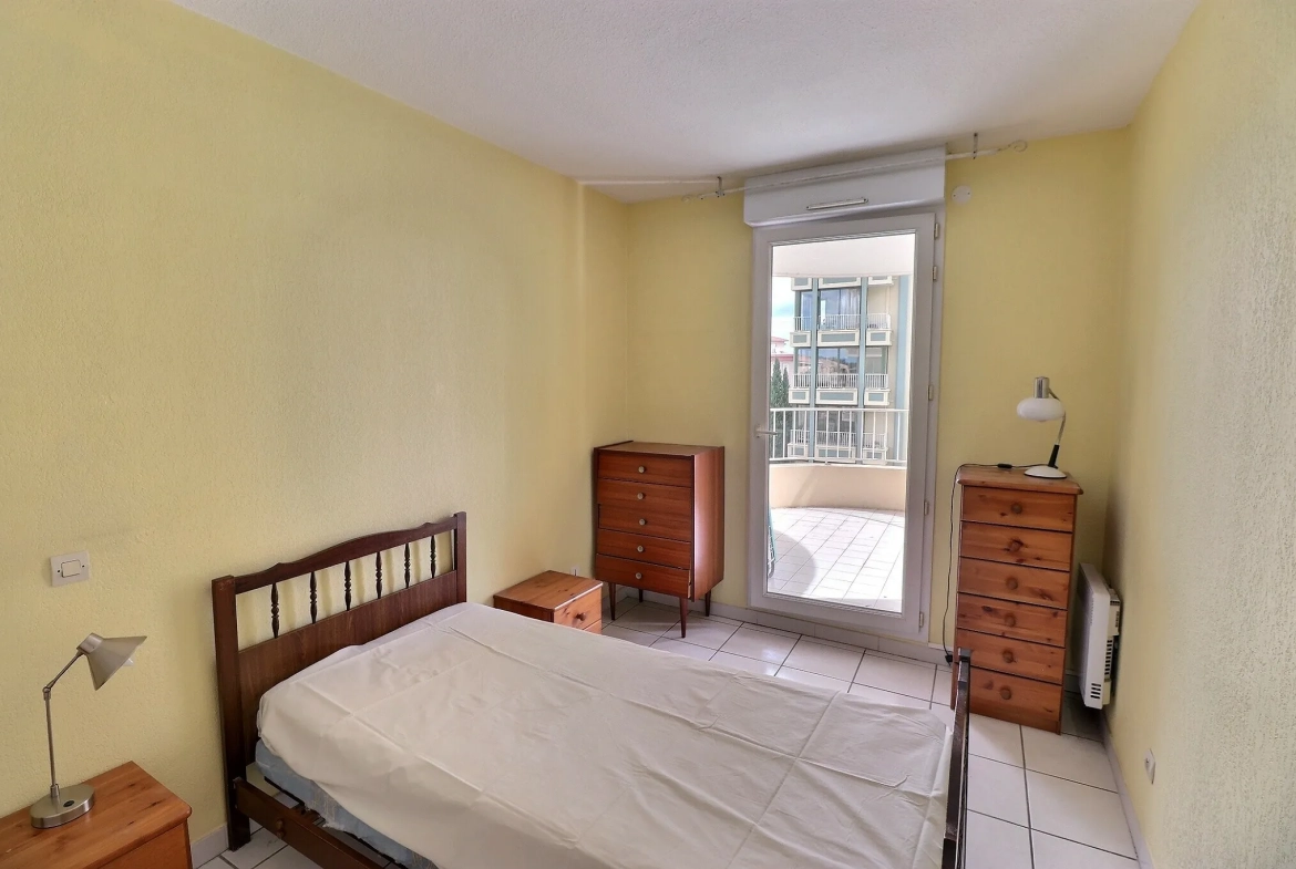 Appartement 2 pièces avec balcon et parking à Lattes, proximité port et vasque 
