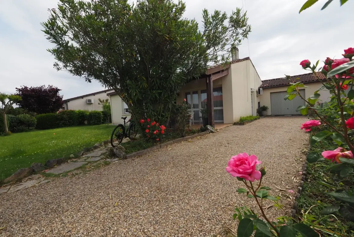 Maison de plain-pied à vendre à Marmande dans un quartier recherché 