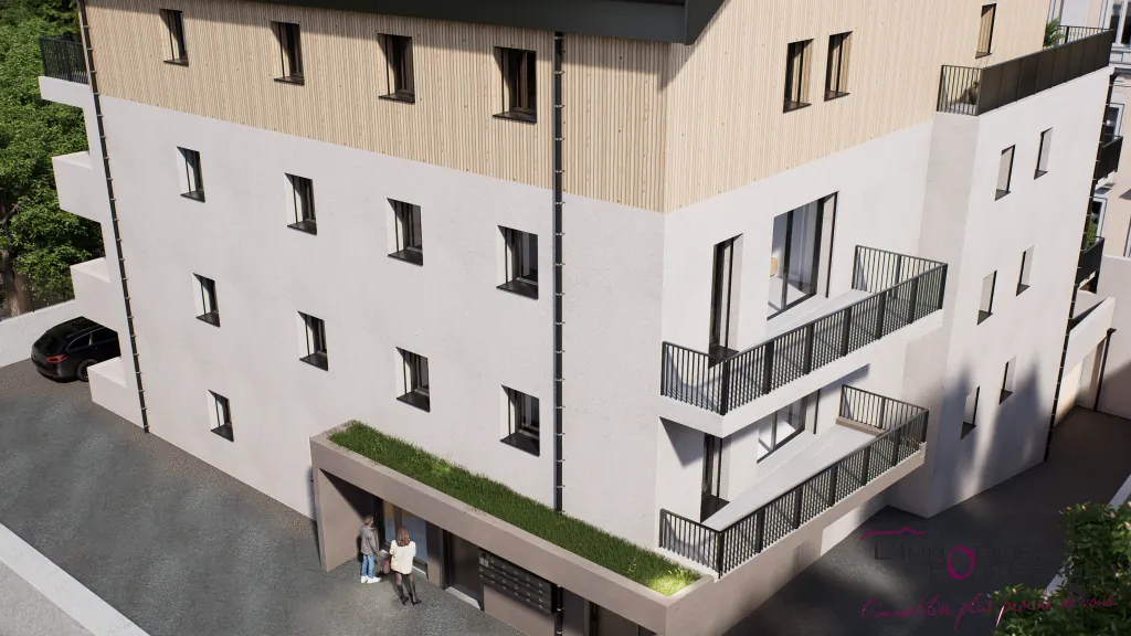 Appartement 2 pièces à Pontarlier proche Porte Saint Pierre avec terrasse 