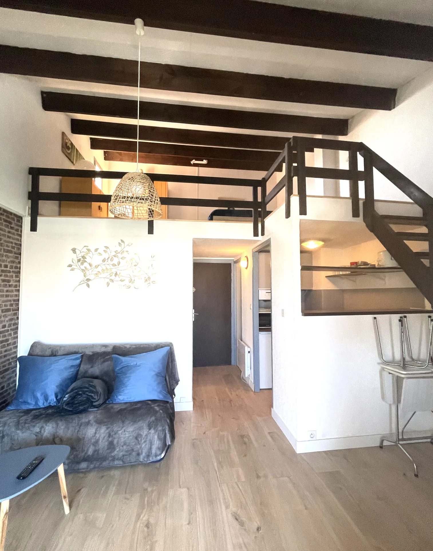 Appartement T3 avec mezzanine et vue sur le canal au Cap d'Agde 