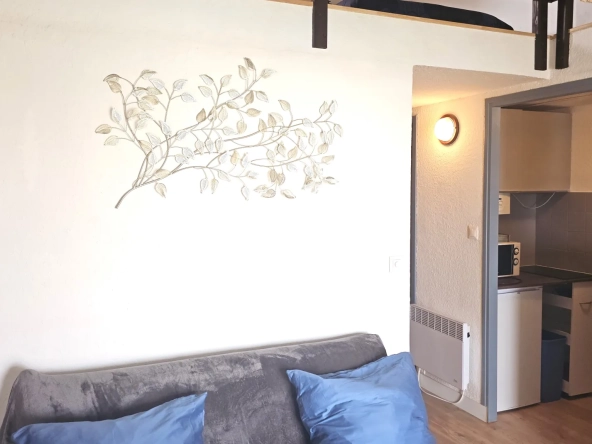 Appartement T3 avec mezzanine et vue sur le canal au Cap d'Agde 
