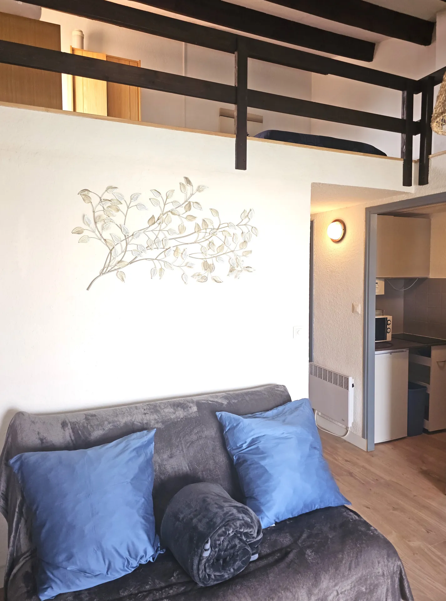 Appartement T3 avec mezzanine et vue sur le canal au Cap d'Agde 