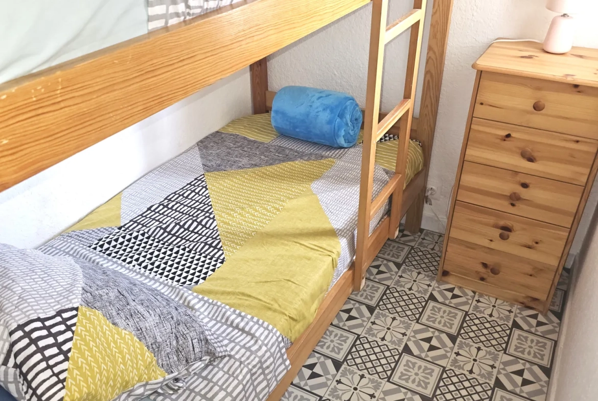 Appartement T3 avec mezzanine et vue sur le canal au Cap d'Agde 