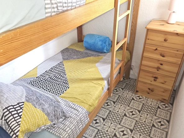 Appartement T3 avec mezzanine et vue sur le canal au Cap d'Agde 