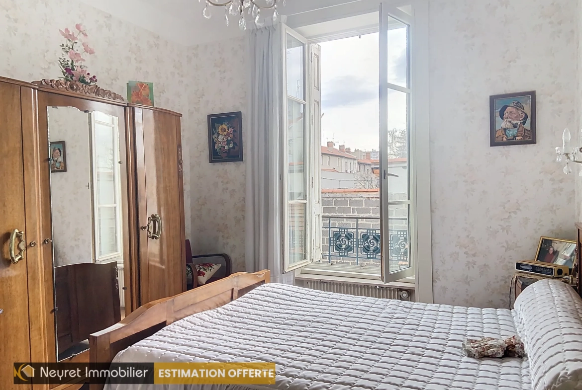 T2 lumineux de 60m² à Montplaisir, Saint-Étienne – Cave et jardin 