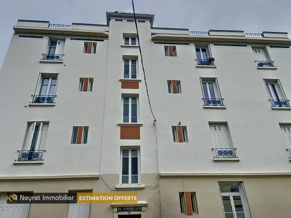 T2 lumineux de 60m² à Montplaisir, Saint-Étienne – Cave et jardin