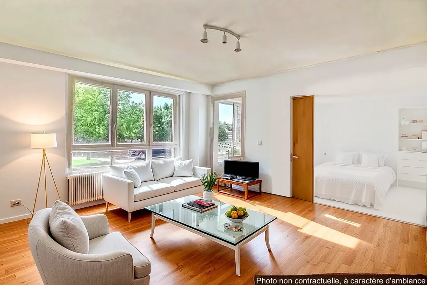 Bel appartement familial de 80 m² avec parking et loggia à Bron 
