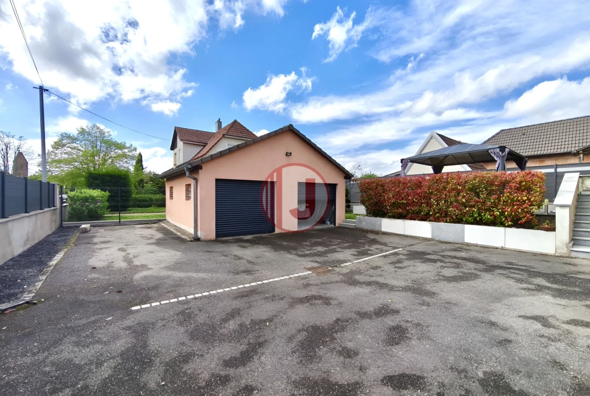 Magnifique maison avec piscine et jacuzzi à Wittenheim – Opportunité rare 