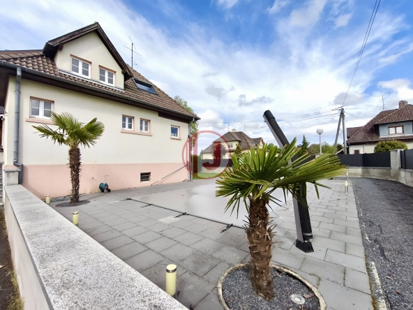 Magnifique maison avec piscine et jacuzzi à Wittenheim – Opportunité rare