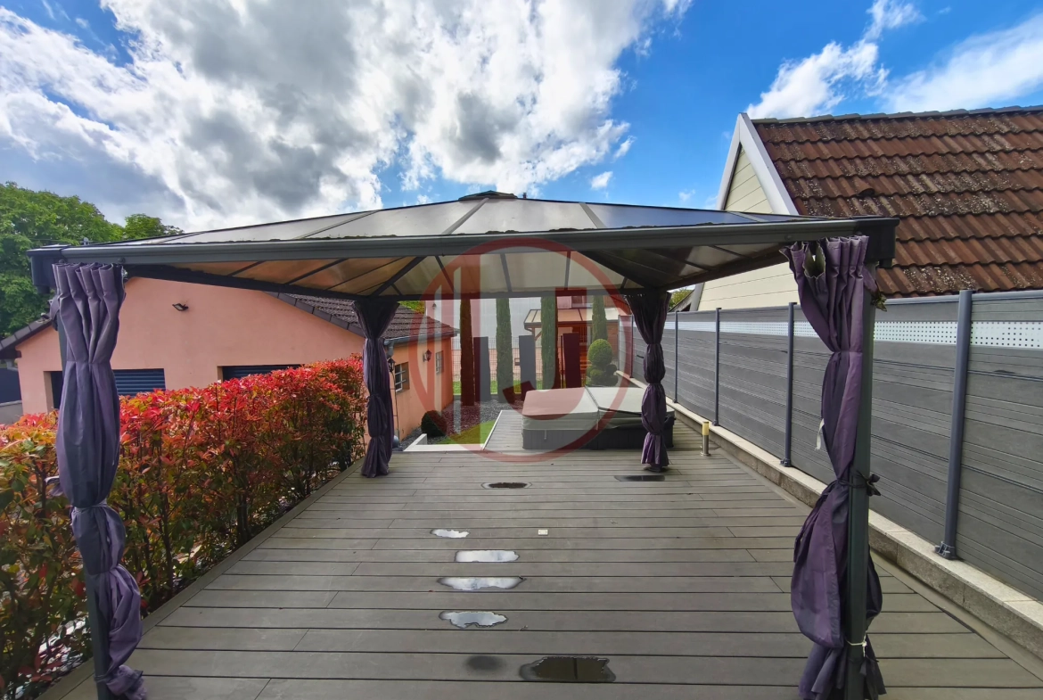 Magnifique maison avec piscine et jacuzzi à Wittenheim – Opportunité rare 