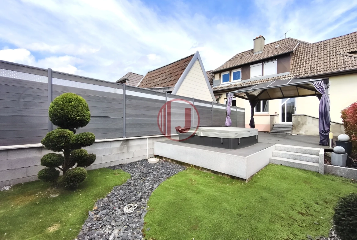 Magnifique maison avec piscine et jacuzzi à Wittenheim – Opportunité rare 