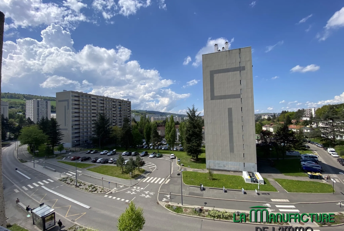 Appartement T2 avec stationnement à Saint-Étienne Métare – Investissement ou primo-accédants 