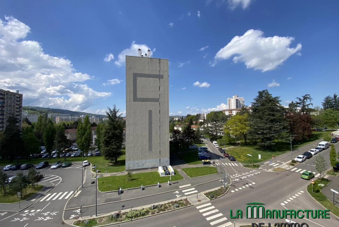 Appartement T2 avec stationnement à Saint-Étienne Métare – Investissement ou primo-accédants 