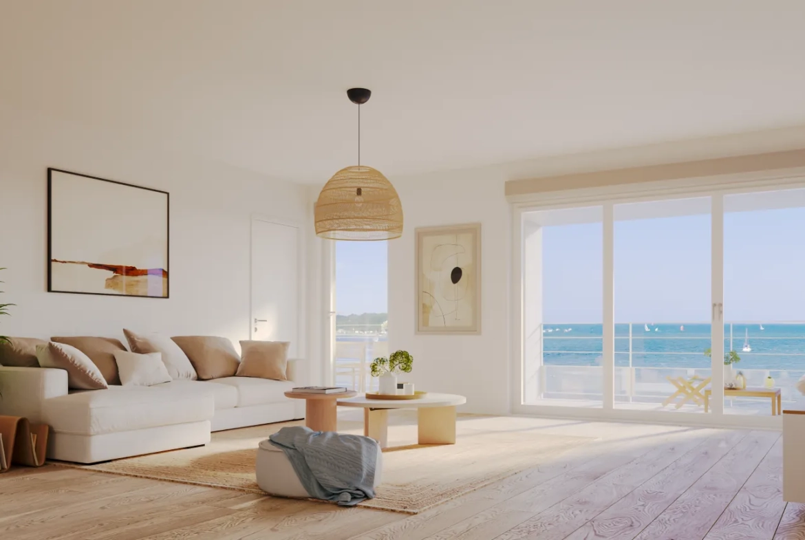 Appartements neufs face mer à Perros-Guirec, T2 et studios en promotion 