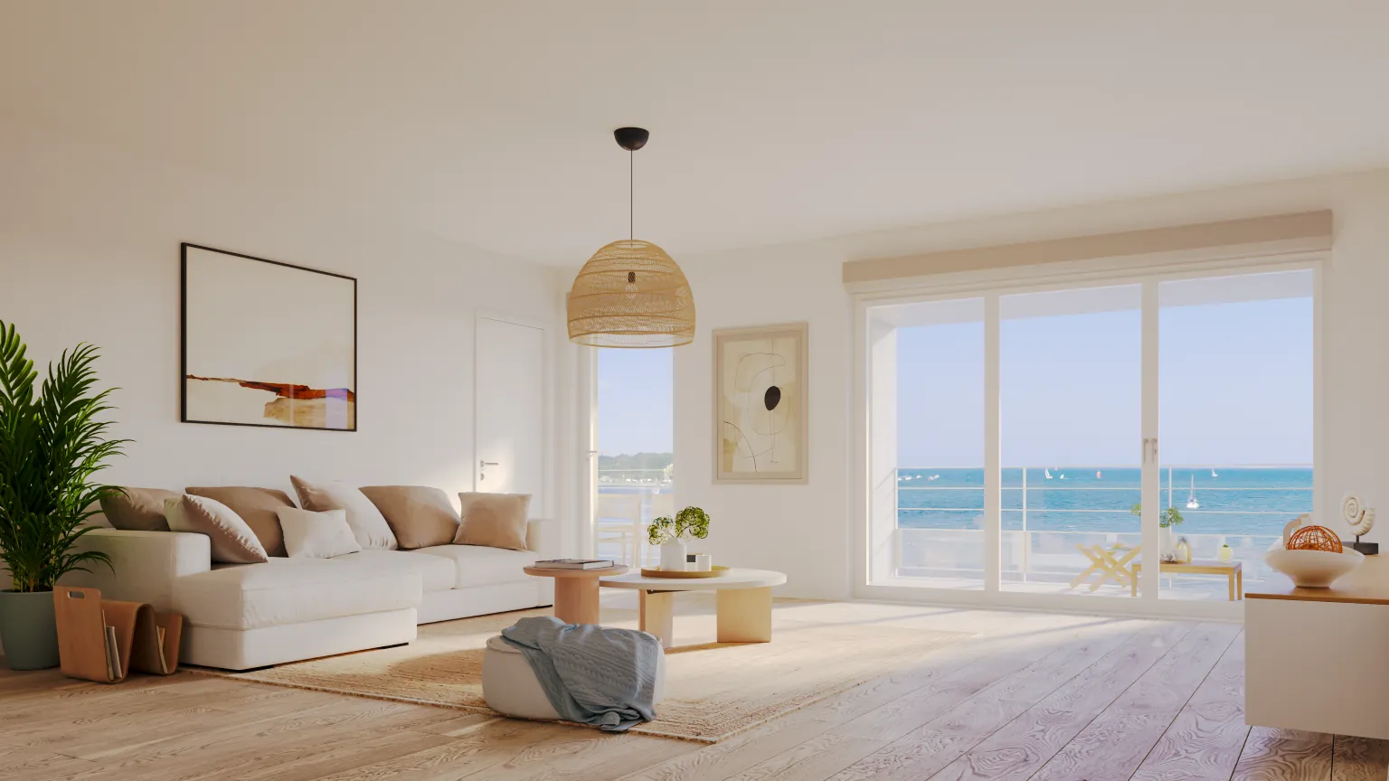 Appartements neufs face mer à Perros-Guirec, T2 et studios en promotion 