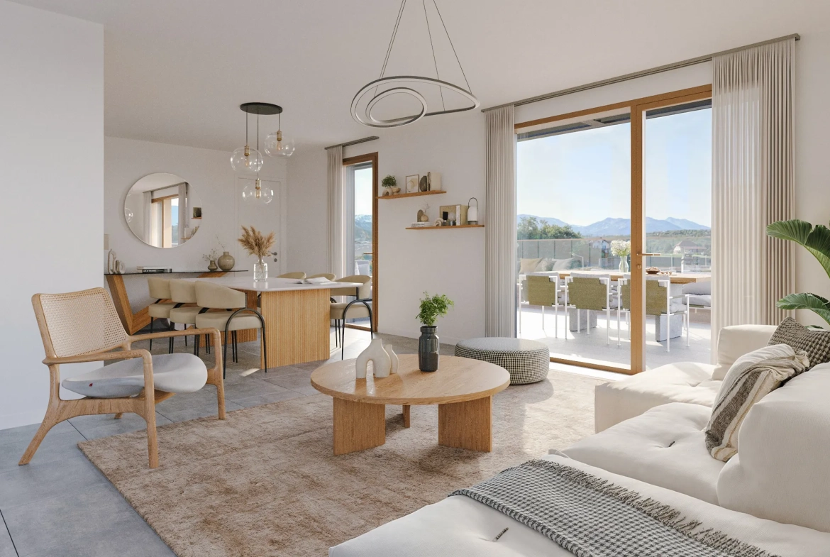 Appartement neuf à Thonon-Les-Bains avec vue sur le Lac Léman - Livraison 2027 