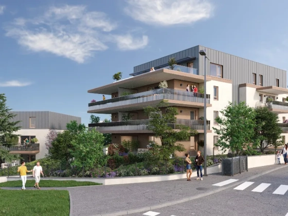 Appartement neuf à Thonon-Les-Bains avec vue sur le Lac Léman - Livraison 2027